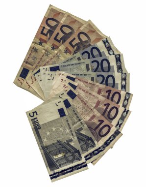 Vintage Euro resim