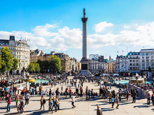 Trafalgar Square a Londra (HDR) ) — Foto Stock