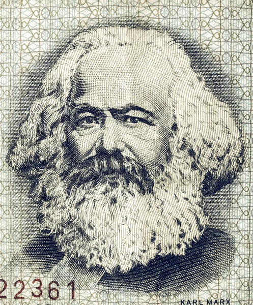 Vintage Karl Marx — Zdjęcie stockowe