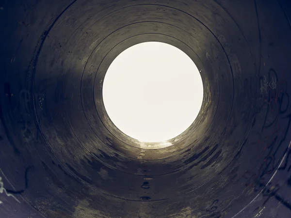Túnel de aparência vintage — Fotografia de Stock