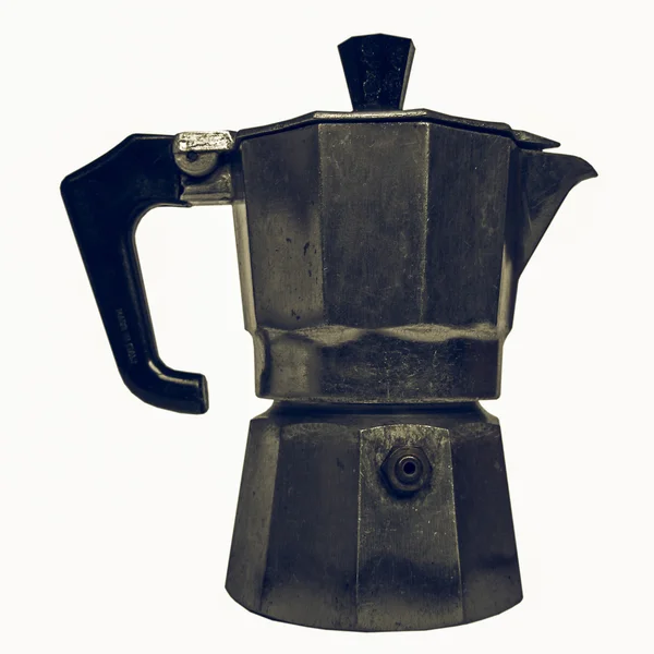 Vintage looking Coffee percolator — Stock Photo, Image