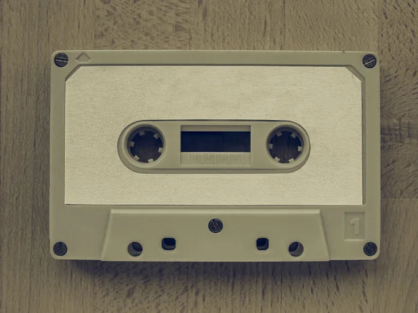 Vintage uitziende tape cassette — Stockfoto