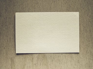 Vintage görünümlü boş kağıt etiket etiketi