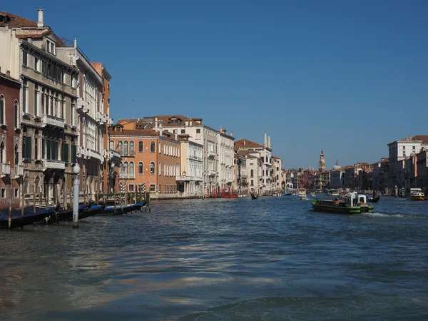 Canal Grande en Venecia — Foto de Stock