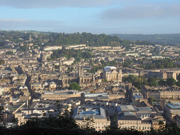 Aerial view of Bath Stock Photo