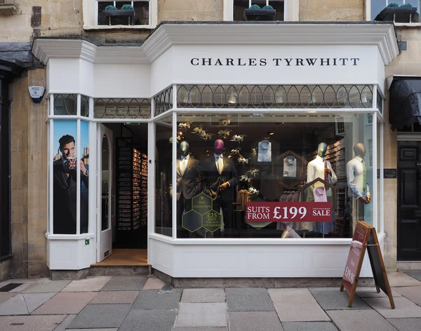 Charles Tyrwhitt loja em Bath — Fotografia de Stock