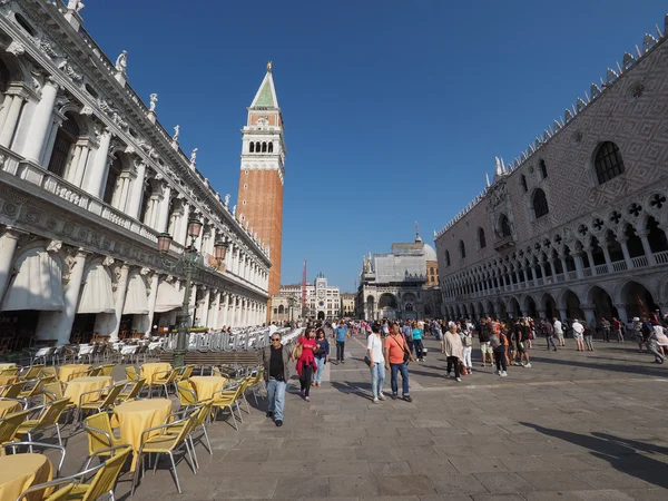 Piazza San Marco a Venezia — Foto Stock