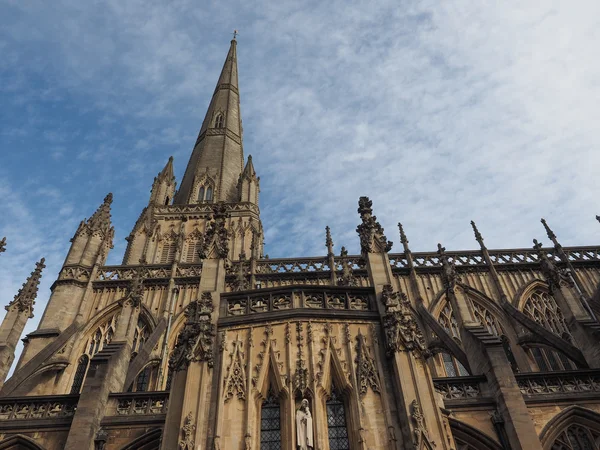 St Mary Redcliffe em Bristol — Fotografia de Stock