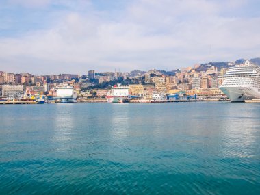 Porto Vecchio eski liman Cenova (Hdr)