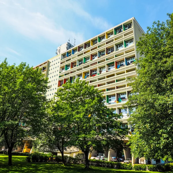 Corbusierhaus Berlin (Hdr) — Stok fotoğraf
