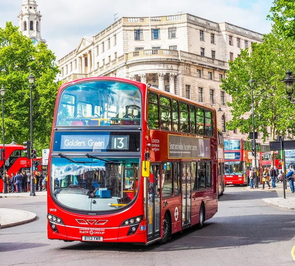 Double Decker bus (HDR) — Stock Photo, Image