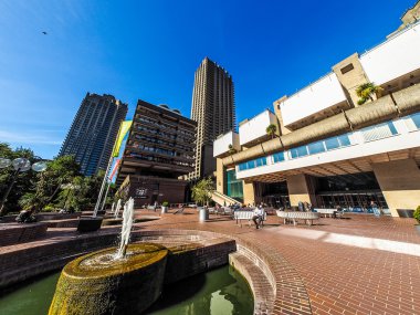 (Hdr Londra'da Barbican Merkezi)