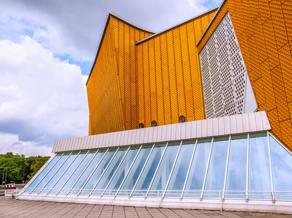 Berliner Philharmonie (HDR) — Stock Photo, Image