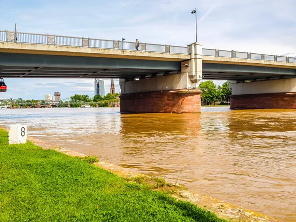 Inundación en Frankfurt (HDR ) — Foto de Stock