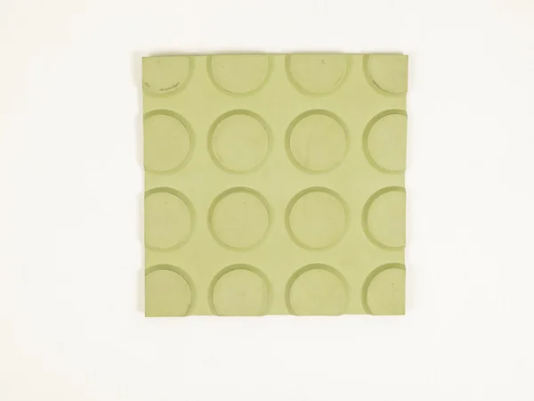 Vintage looking Green rubber linoleum sample — Stock Photo, Image