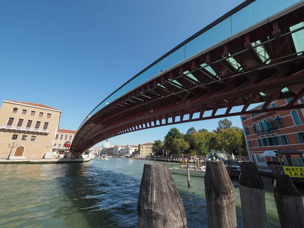 Ponte della costituzione in Venetië — Stockfoto