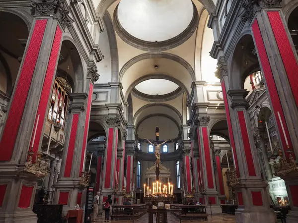 San Salvador-kyrkan i Venedig — Stockfoto