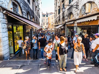 HDR Venedik gelen turist