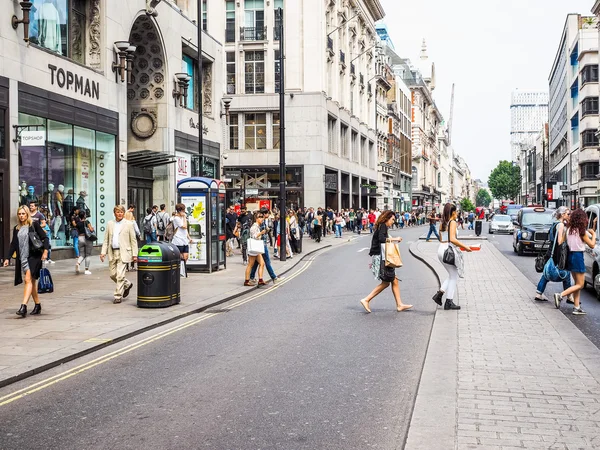 Londra insanlar (Hdr) — Stok fotoğraf