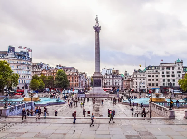 Trafalgar Square London (HDR) — Stock Photo, Image