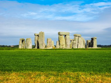 Amesbury HDR Stonehenge Anıtı