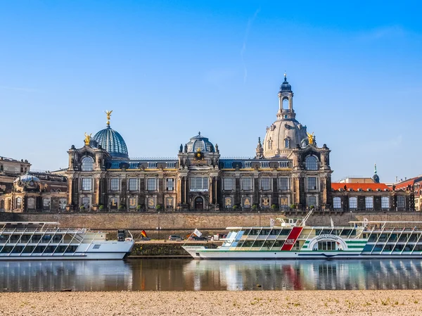 Dresden Hofkirche (HDR) — Stockfoto