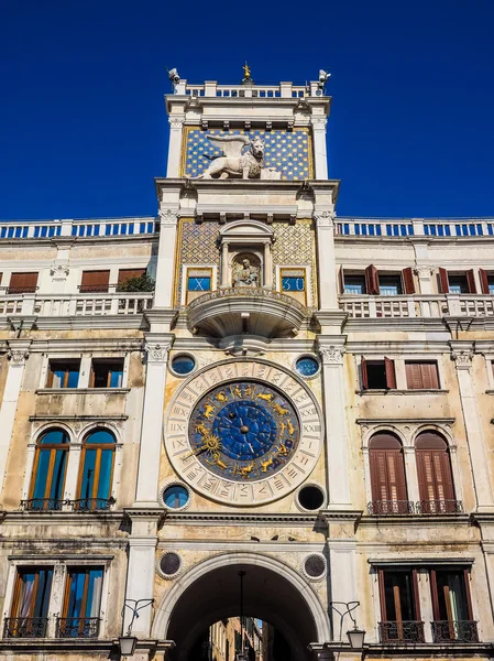 Torre de relógio de São Marcos em Veneza HDR — Fotografia de Stock