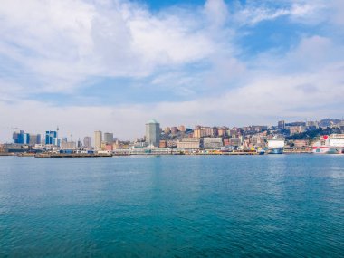 Porto Vecchio eski liman Cenova (Hdr)