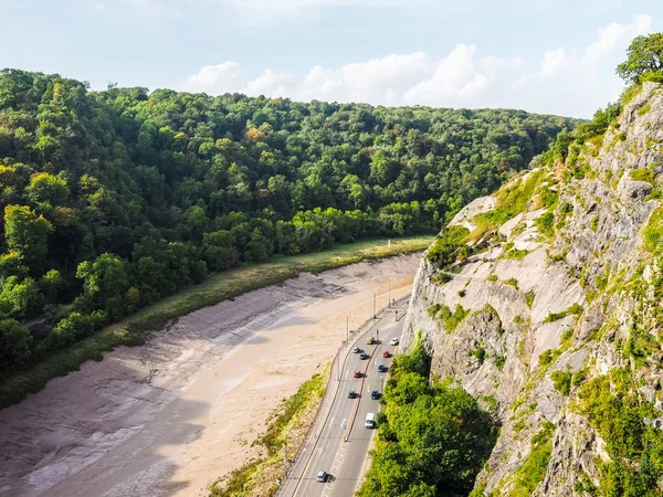 HDR River Avon Gorge en Bristol — Foto de Stock