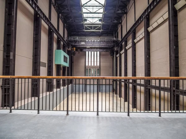 Tate Modern Turbine Hall v Londýně (Hdr) — Stock fotografie