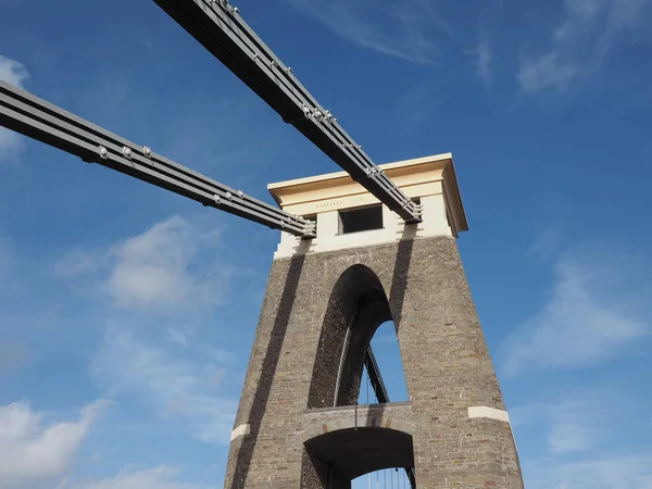 Puente colgante Clifton en Bristol —  Fotos de Stock