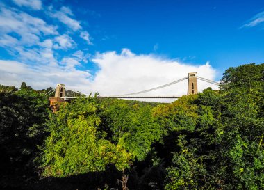 HDR Clifton asma köprü Bristol