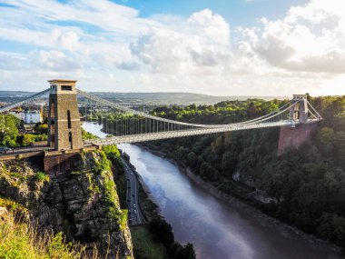 HDR Clifton asma köprü Bristol