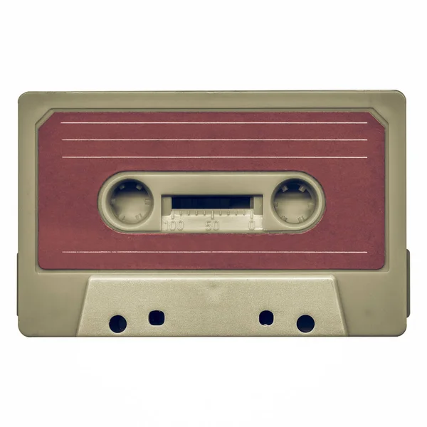 Vintage looking Tape cassette — Stock Photo, Image