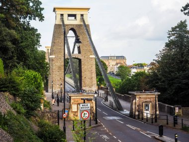 HDR Clifton asma köprü Bristol