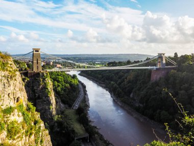 HDR Clifton asma köprü Bristol