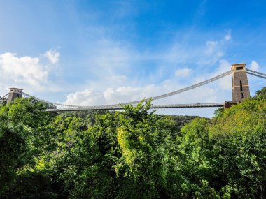 HDR Clifton asma köprü Bristol