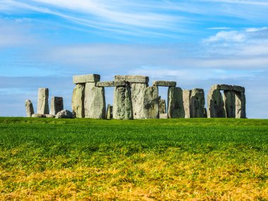 Amesbury HDR Stonehenge Anıtı