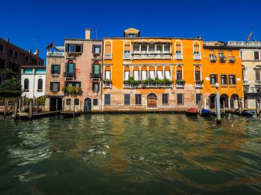 Canal Grande Venedik HDR