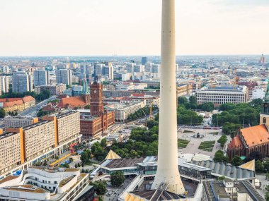 Berlin 'deki TV Kulesi (HDR)