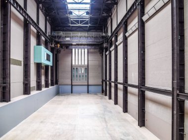 Tate Modern türbin Hall Londra (Hdr)