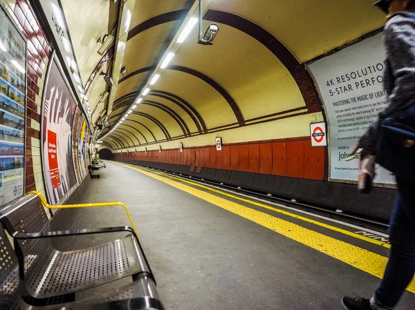 Londra (Hdr tüp platformu) — Stok fotoğraf