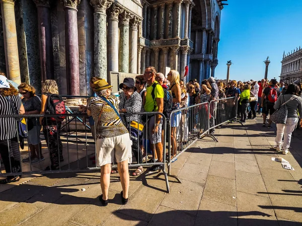 Placu HDR Świętego Marka w Wenecji — Zdjęcie stockowe