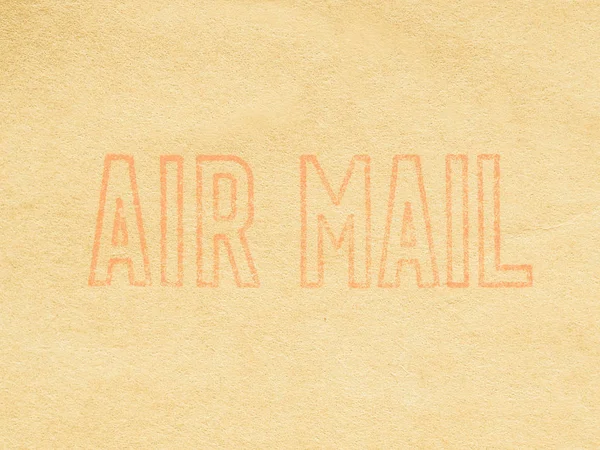 Vintage procurando Airmail — Fotografia de Stock