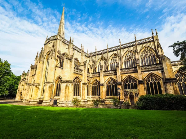 HDR St Mary Redcliffe a Bristol — Foto Stock