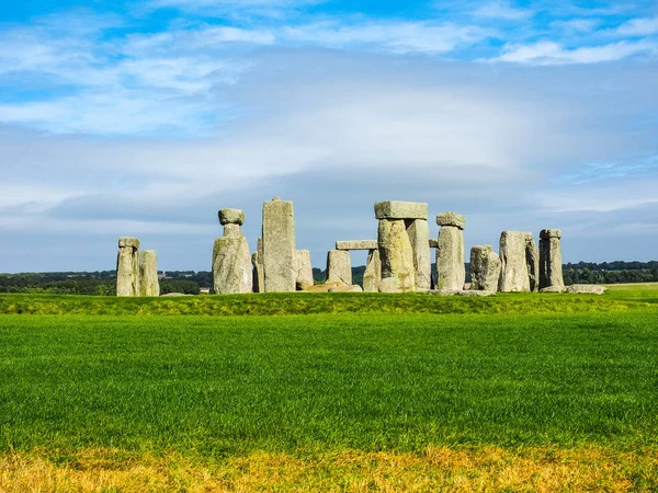 HDR Stonehenge monumento en Amesbury — Foto de Stock