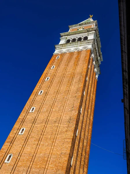 São Marcos campanile em Veneza HDR — Fotografia de Stock
