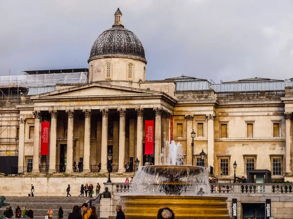 Trafalgar Square Londra (Hdr) — Stok fotoğraf