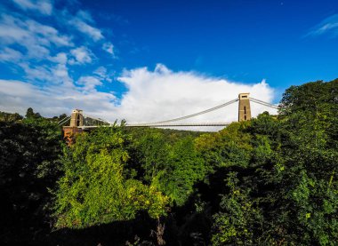 HDR Clifton asma köprü Bristol