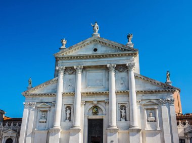 San Giorgio kilise Venedik HDR
